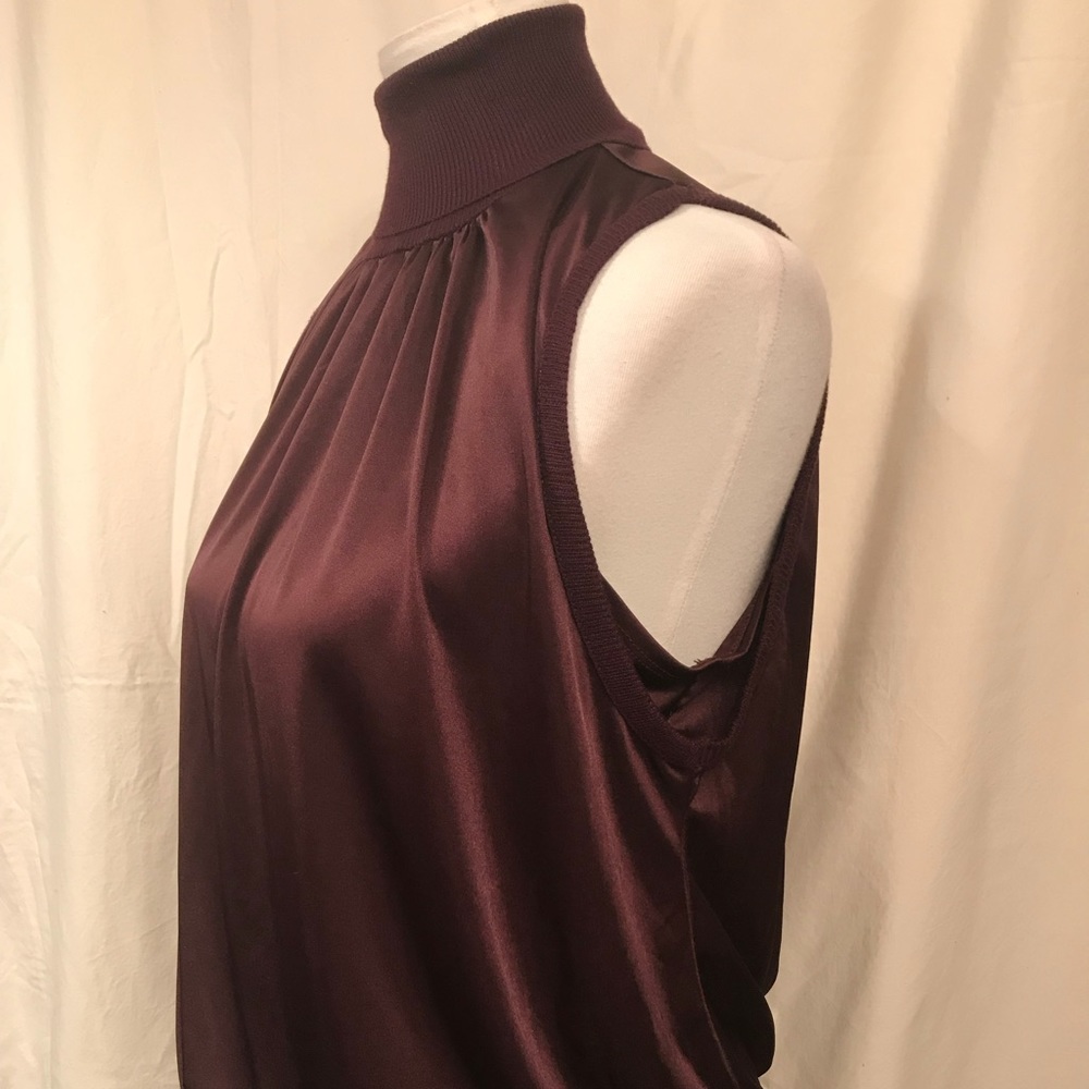 Adrianna Papell Maroon Dressy Top - Picture 2 of 8